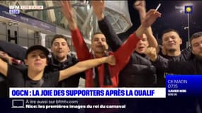 Coupe de France: la joie des supporters niçois après la victoire contre l'OM