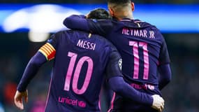 Messi et Neymar.