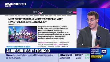 À lire sur le site Tech&Co : Meta y croit encore, le métavers n'est pas mort et veut vous séduire... à nouveau ? Par Sylvain Trinel - 18/09