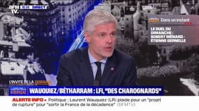 "Nous avons été trop faibles": Laurent Wauquiez (LR) réagit au propos du vice-président des États-Unis sur l'Europe