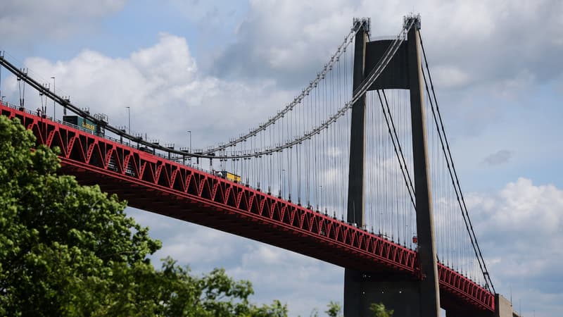 Tempête Darragh en Seine-Maritime: interdiction de circulation sur les pont de Tancarville et de Normandie