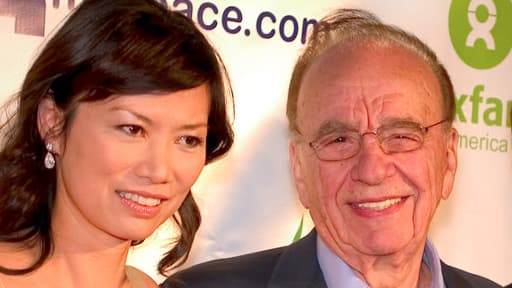 Rupert Murdoch et Wendi Deng