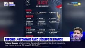 Espoirs : 4 Lyonnais avec l'équipe de France