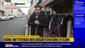 Dépression Kirk: nettoyage des dégâts liés aux inondations en Eure-et-Loir