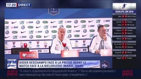 La France en galère dans les éliminatoires? "On fait pas exprès" rétorque D. Deschamps