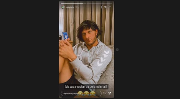 Joaquin se moque de Mattéo Guenzouzi sur Instagram