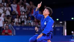 Amandine Buchard lors des JO de Paris 2024.