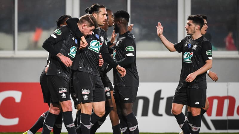 Coupe de France: Angers et Lille en huitièmes sans trembler