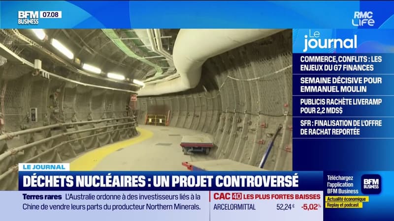 Déchets nucléaires : un projet controversé