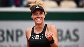 Léolia Jeanjean après son exploit au deuxième tour de Roland-Garros 2022
