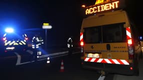 Un accident s'est produit sur l'autoroute A6 (Image d'illustration)