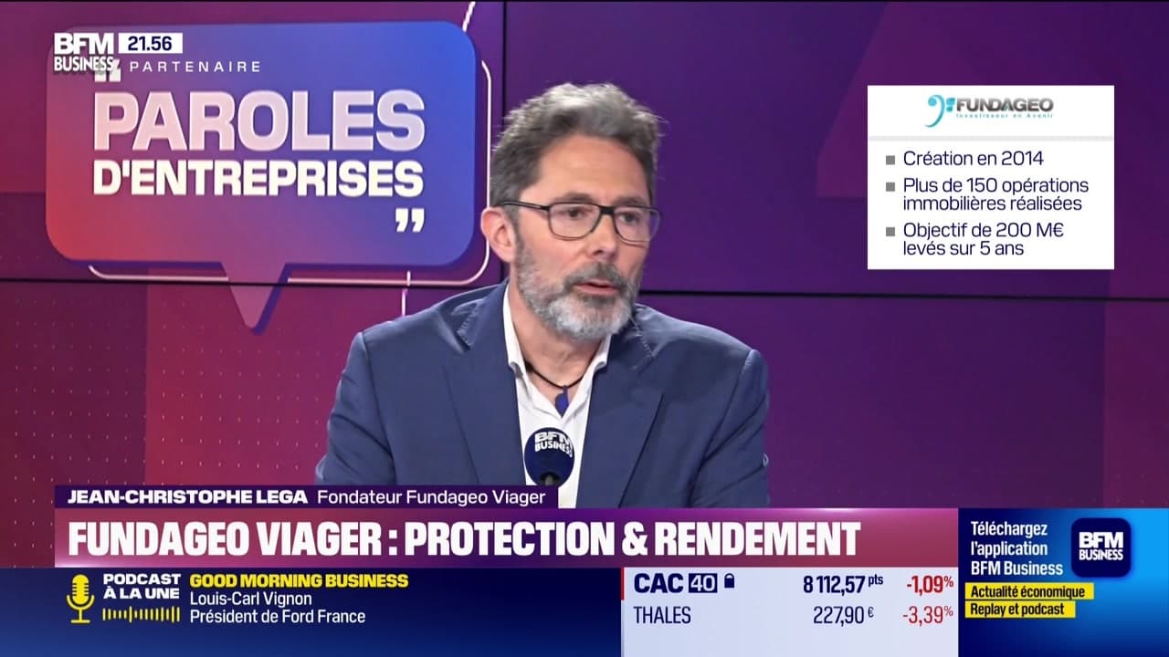 Jean-Christophe Lega (Fundageo Viager) : Fundageo Viager, protection et rendement - 09/05