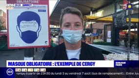 Masque obligatoire en extérieur: l'exemple de Cergy