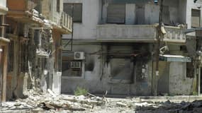 A Al Khalidieh, près de Homs. Les observateurs de l'Onu estiment que les forces gouvernementales syriennes ont commis des violations des droits de l'homme, y compris des exécutions dans l'ensemble du pays, "d'une ampleur alarmante" au cours des trois dern