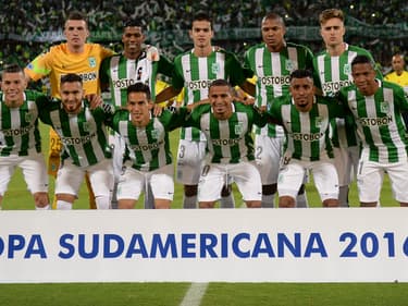 L'équipe de l'Atletico Nacional le 24 novembre