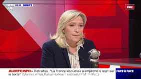 Marine Le Pen: "The unions are not there to play politics"