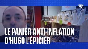 En Mayenne, le TikTokeur Hugo l'épicier propose des paniers à 20€ contre l’inflation