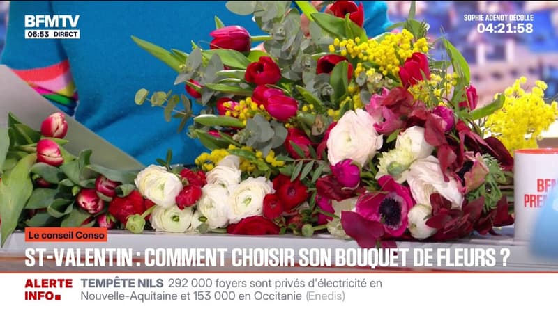 LE CONSEIL CONSO - Comment bien choisir son bouquet de fleurs pour la Saint-Valentin?