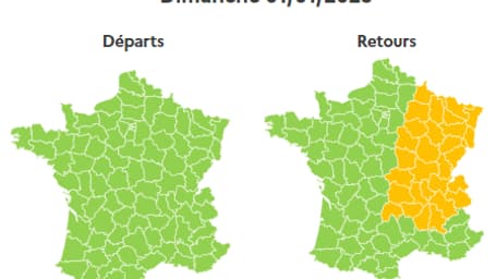 La journée est classée orange dans une vaste partie Est de la France.