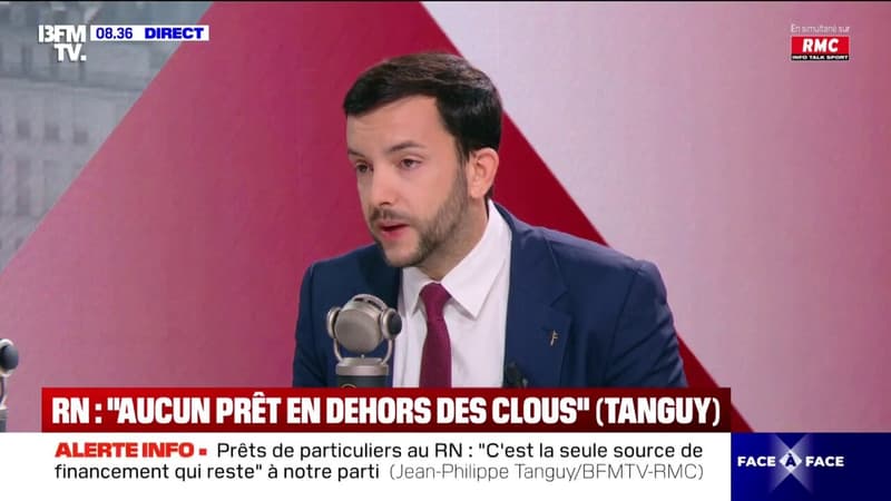 Prêts de particuliers: Nous avons posé la question et nous n'avons jamais eu de réponse, indique Jean-Philippe Tanguy (RN)