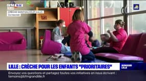 Lille: la crèche Saint-Sauveur accueille les enfants de personnels prioritaires