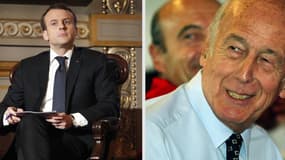 Y-a-t-il un air de Valéry Giscard d'Estaing en Emmanuel Macron?