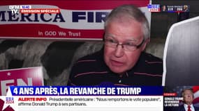 "Je pense que ce pays a un solide dirigeant de retour", assure ce militant républicain
