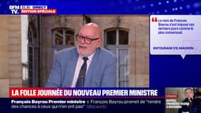 "Il s'est battu pour obtenir son poste de Premier ministre":  Bruno Millienne (Modem) revient sur la nomination de François Bayrou
