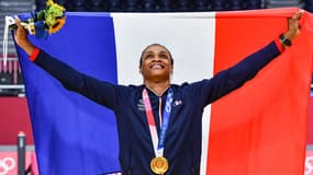Allison Pineau en or aux JO de Tokyo