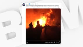 Un feu de forêt s'est propagé jusqu'à la ville d'Izmir, en Turquie, le 16 août 2024