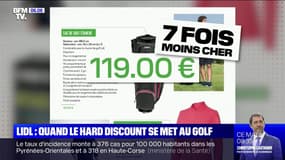 Lidl se lance dans le matériel de golf à bas prix