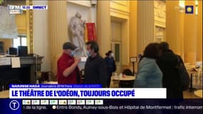 Paris: 21 jours après le début de la mobilisation, le Théâtre de l'Odéon est toujours occupé