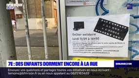 Lyon: deux familles monoparentales dorment à la rue avec leurs enfants