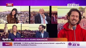 C'est tous les jours Demanche sur RMC - Immigration : Le Pen vote la loi de Macron