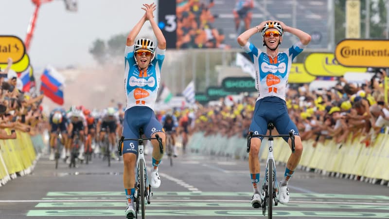 Tour de France 2024: Romain Bardet maillot jaune après sa victoire sur la première étape à Rimini !