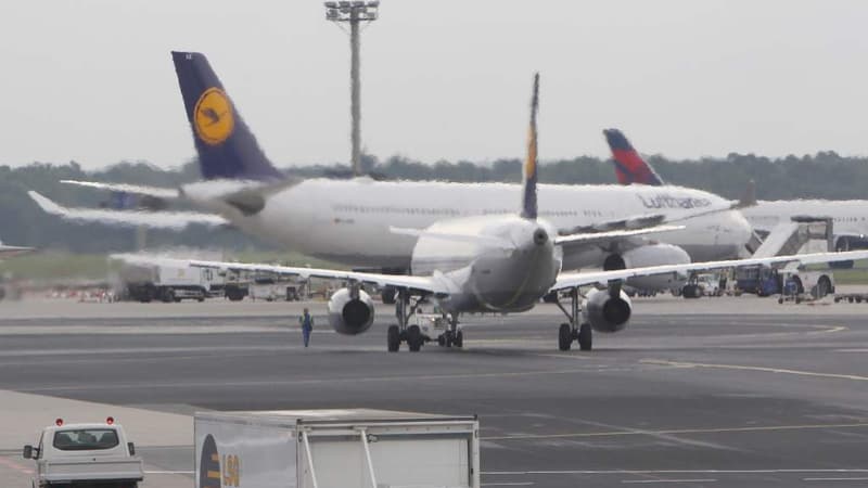 La Lufthansa prévoit d'assurer un tiers du trafic ce lundi