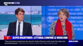 Story 1 : le littoral des Alpes-Maritimes confiné le week-end - 22/02