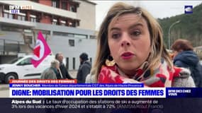 Digne-les-Bains: mobilisation pour les droits des femmes