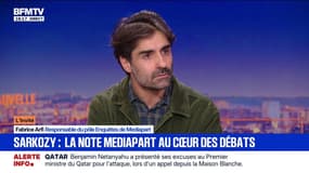 Condamnation de Nicolas Sarkozy: "Il n'est la victime d'aucun complot", assure Fabrice Arfi, responsable du pôle Enquête de Médiapart