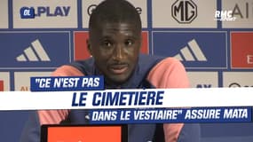 OL : "Ce n'est pas le cimetière dans le vestiaire" assure Mata