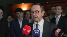 Bruno Retailleau, ministre de l'Intérieur, le 1er avril 2025