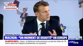Sommet européen élargi en Albanie: "On a, sur notre Europe, un défi sur toutes les sécurités", déclare Emmanuel Macron