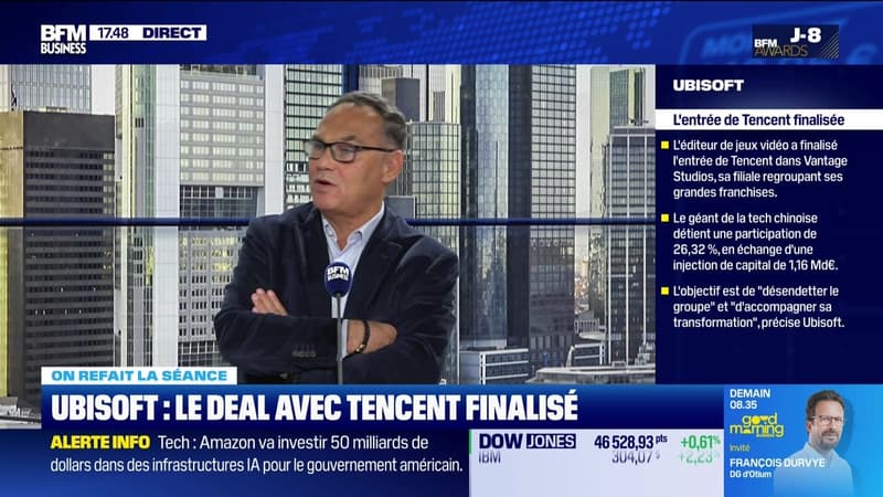 On refait la séance : "Ubisoft poursuit son rebond, Tencent en soutien" - 24/11