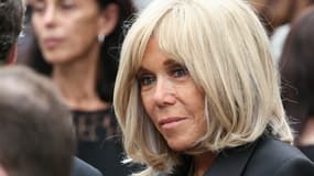 La Première dame Brigitte Macron à Paris le 17 juillet 2025