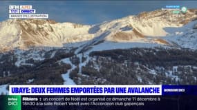 Ubaye: deux femmes emportées par une avalanche