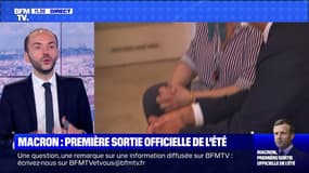 Macron: première sortie officielle de l'été (2) - 04/08