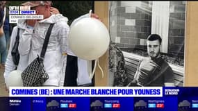 Belgique: marche blanche à Comines en hommage à Youness, tué le week-end dernier