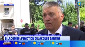 Une cérémonie "méritée": Jacques Santini réagit après les obsèques de Bernard Lacombe