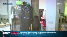 Certains enfants ont eu la chance de rencontrer le Père Noël pendant sa tournée !