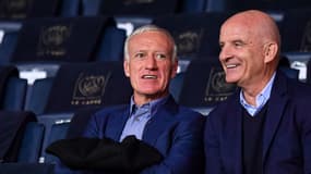 Didier Deschamps et Guy Stephan.